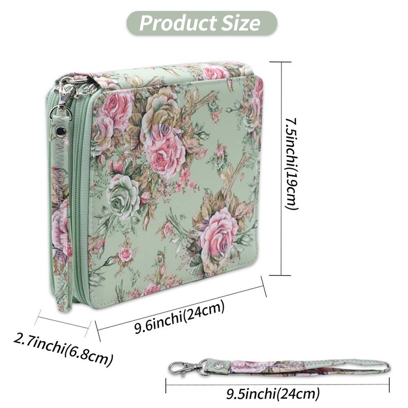 Happy Fox Color Pencil case, 120 Slots Color Pencil case