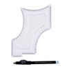 The Cut Buddy Original Shaping Tool, Clear Beard and Hairline