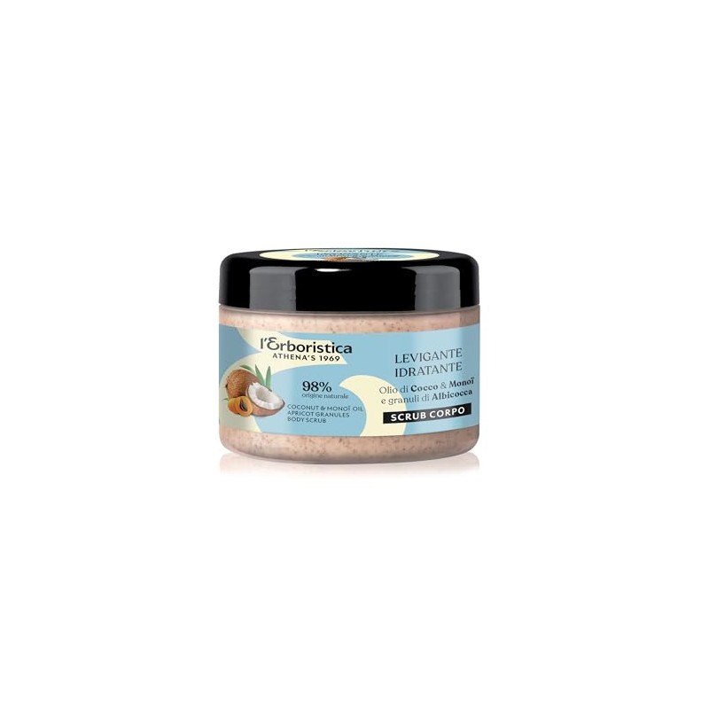 L'Erboristica Athena's - Scrub Corpo Idratante e Vellutante - Crema
