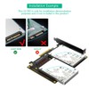 PRATYAHARA U.2 Dual SSD to PCIe 4.0 X8 Adapter, Supports