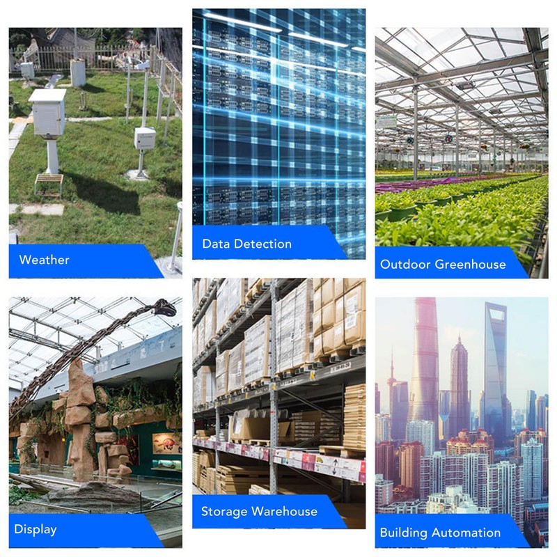 Temperature Humidity Sensor Probe, 4‑20mA Output IP68 15‑30V DC Temp