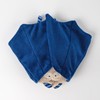 sigikid 38792 Boys' Cuddle Blanket with Blue Dog Design Beige