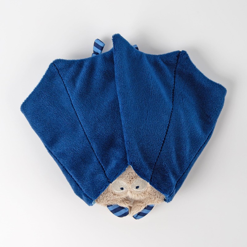 sigikid 38792 Boys' Cuddle Blanket with Blue Dog Design Beige
