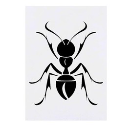 'Stylized Ant' Temporary Tattoo - Water Resistant, Skin-Safe, Non-Toxic Transfer (TO00072125)