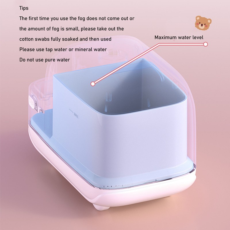 Cute Small Humidifier 350ml Bear Bus Shape USB Charging Portable