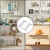 8pcs Shelf Brackets Concealed Floating Insert Hardware Concealed 70mm x