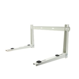 Arouyuki Outdoor Wall Mounting Bracket for Ductless Mini Split Air Conditioner Heat Pump Systems, Compressors & HVAC Systems, Heavy Duty, Universal, White, Galvanized Steel