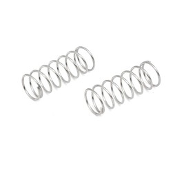 sourcingmap 0.6mmx8mmx20mm 304 Stainless Steel Compression Springs Silver Tone 10pcs