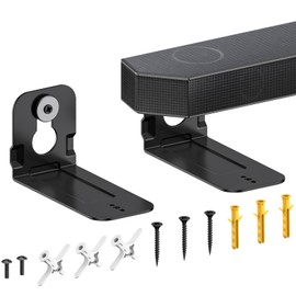Bracket Wall Mount Replace for Vizio Sound Bar SB2020N-G6 SB2820-E0 SB2821-D6 SB2920-C6 VHT210 VHT510 SB2020N-G6 SB2820-E0 SB2821-D6 Speaker Mounting