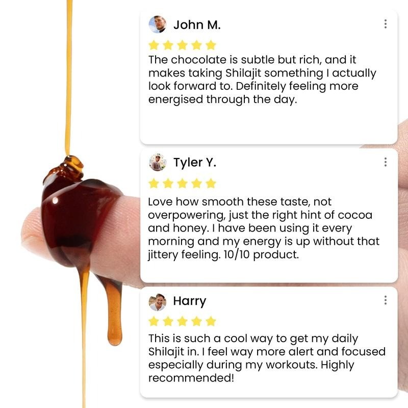 BetterAlt GOLD+ Choco Shilajit Honey Sticks | 85+ Minerals &