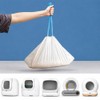 RMAN 45 Pcs Cat Litter Tray Liners with Drawstring 50