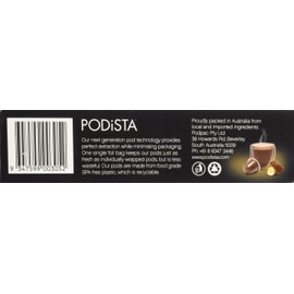 Hot Chocolate Nespresso Compatible Capsules Hot Cocoa Pods - Hazelnut Infusion - 10 Pod Package