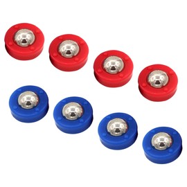 Toyvian 8pcs Tabletop Shuffleboard Curling Mini Shuffleboard Pucks Desktop Equipment Roller Tabletop Games Mini Toys Kids Football Tabletop Game Rolling Beads Plastic Slider Child Replace