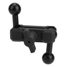 Goktvai 17mm Ball Mount Extension Arm, 360° Swivel Aluminum Phone Holder Extension Rod Double Socket Adapter for Car Phone Holder GPS Mount Dashboard & Air Vent Mounts