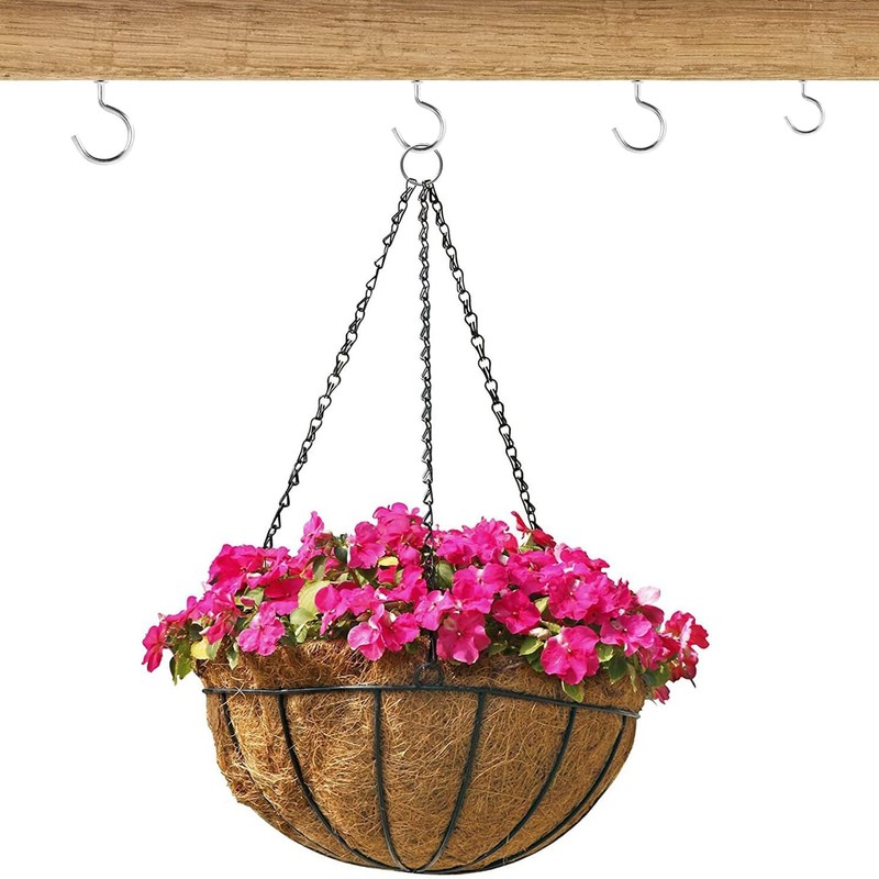 Eupneicu Screw Hooks [Pack of 150], 7 Sizes Screw-In Hooks,