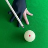 GAIVEK 10 Sets Soft Billiard Cues Tips Replacement with White