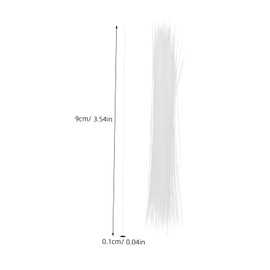 Alasum 1 Simulated Cat Beard Animal Craft Beard Creative Project Beard Felt Animal Beard Simulation Cat Toy Beard Wacky White Plastic