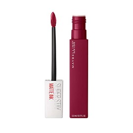 Maybelline Superstay Matte Ink, Labial Líquido Mate con Pigmentos de Color Intenso, Larga Duración Hasta 16 Horas, No Transfiere, Tono 115 Founder, 5 