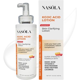 Loción de Ácido Kójico para Aclarar el Rostro y Cuerpo con Vitamina C y Niacinamida