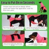 Spajoy Dog Anxiety Vest with Hood, Soft Thunder Jacket for