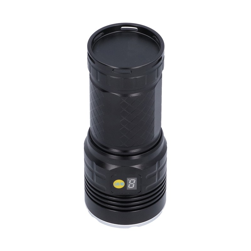 LED Flashlight XMT6 LED 15000lm USB Rechargeable IP65 Waterproof Outdoor