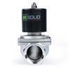 U.S. Solid 1-1/2" Solenoid Valve - 12V DC Stainless Steel