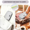 Travel Pill Case for Purse with Weekly Pill Organizer 3