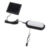 Fockety Solar Pendant Light, Wall Mounted Outdoor Solar Powered LED