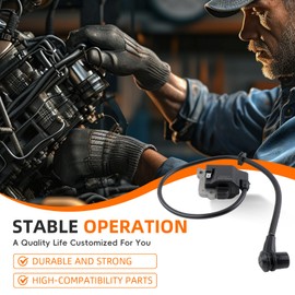 GoaMotors 501424329 Ignition Coil Kit for Husqvarna for Poulan Pro PR48BT PR46BT for McCulloch GB355BP Backpack Blower