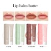 NAILKISS Lip Butter Balm for Hydration Shine, Mini Neutrals Set