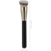 Brocha para Maquillaje Profesional Fibras Artificiales y Mango de Madera