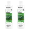 2pcs Shampoo Anticaspa Vichy Dercos Para Cabello Seco 200 Ml