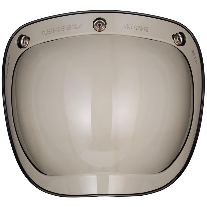 TT&CO. Paulson Bubble Shield Light Smoke Jet Helmet Full Face