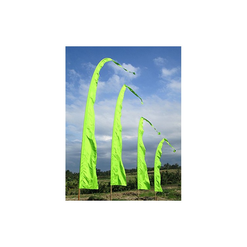 Bali Flag Polyester May Green 5 Metres