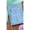 Sara Miller Savannah A5 Fabric Journal, 200 Ruled gold edged