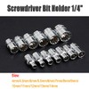 POWERTOOL Drive Socket Adapter 1/4" Hex Shank Socket Adapter Screwdriver