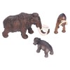 Mammoth Model Simulated Figurine Realistic Plastic Mammoth Toys for Animal