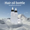 2 Hair Oil Bottles with 5 Double Earmuffs, 120ml Hair