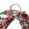 Snootiful Hound Padded Martingale Collar - Skulls & Roses -