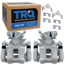 TRQ Rear Brake Caliper Set Compatible with 2002-2006 Acura RSX 2002-2005 Honda Civic
