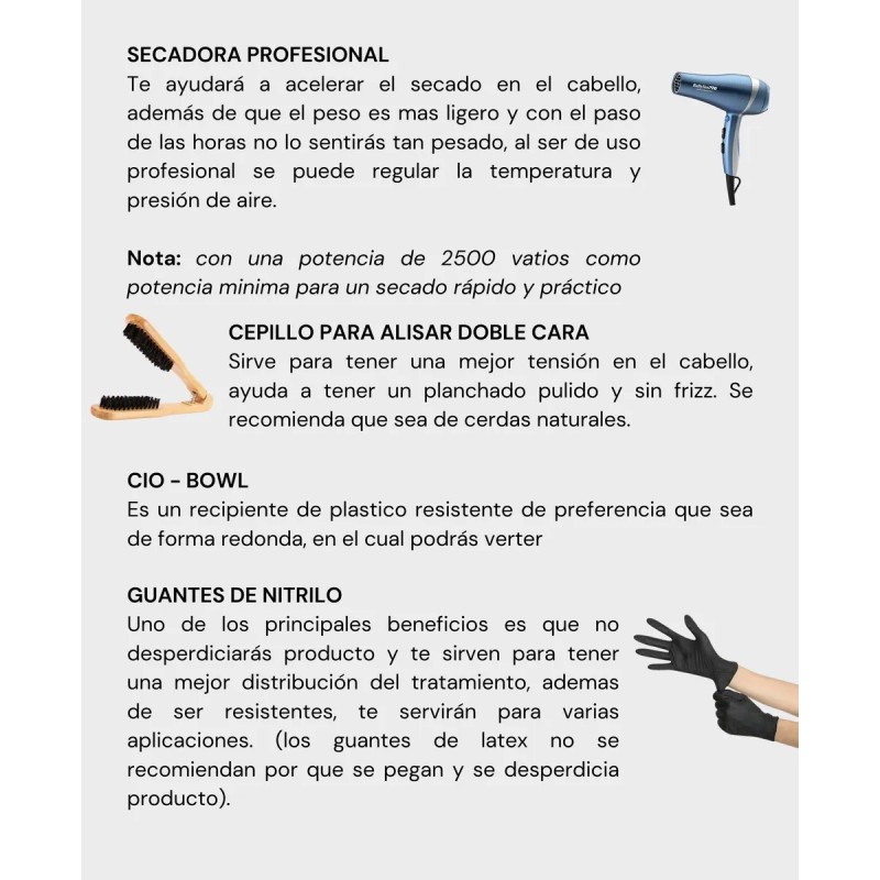 Nanoplastia Alisa 95% Y Matiza Rubios Ne Cenizo