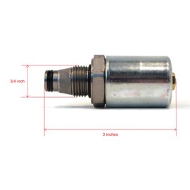 The ROP Shop Heavy Duty "A" Solenoid Coil & Valve, 3/8" Stem for Meyer E57, E-57, E60, E-60