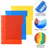 A4 Dividers, 12-Piece Folder Index, A4 Dividers, Pastel Folders, with