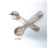 HRASY Pack of 2 Handmade Caviar Spoons Mother of Pearl