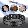 Vicmag Vicmag 3X Magnetic Bracelet for Men Pure Titanium Bracelet