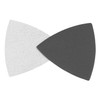 TA-VIGOR 30Pcs 400 Grit Triangular Sandpaper, 90mm Hook and Loop
