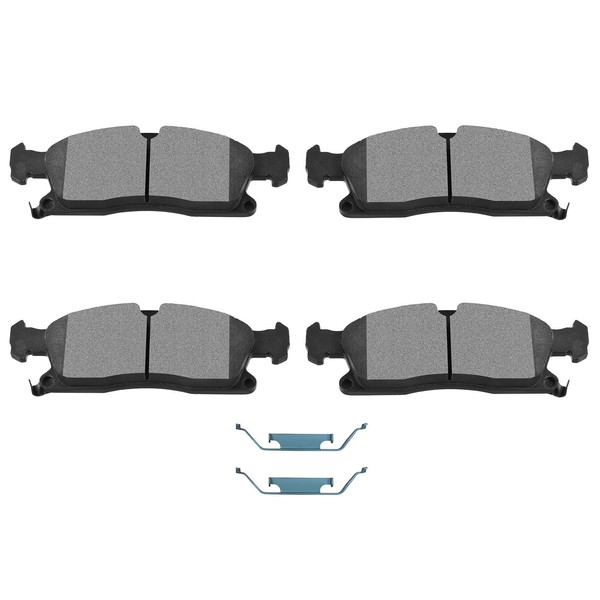 SCITOO SCITOO Disc Brake Pads Kits D1455-8856 Semi Metallic Front