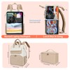 BERTASCHE Lunch Backpack for Women, 15.6 Inch Laptop Backpack with