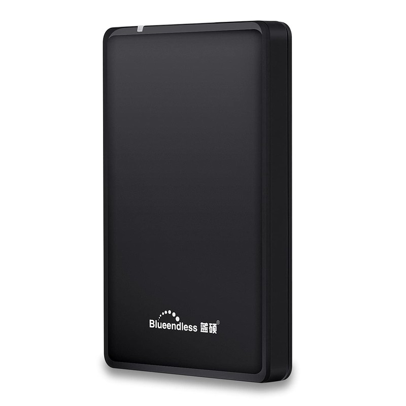 Blueendless Ultra Slim Portable External Hard Drive USB3.0 2.5" HDD