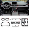 Center Console Gear Shift Panel Cover Trim Compatible with Honda